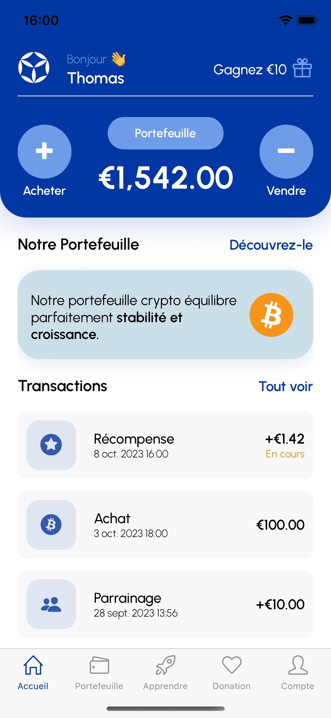 L'application simple dont vous avez besoin pour vos premiers pas dans le monde de la crypto