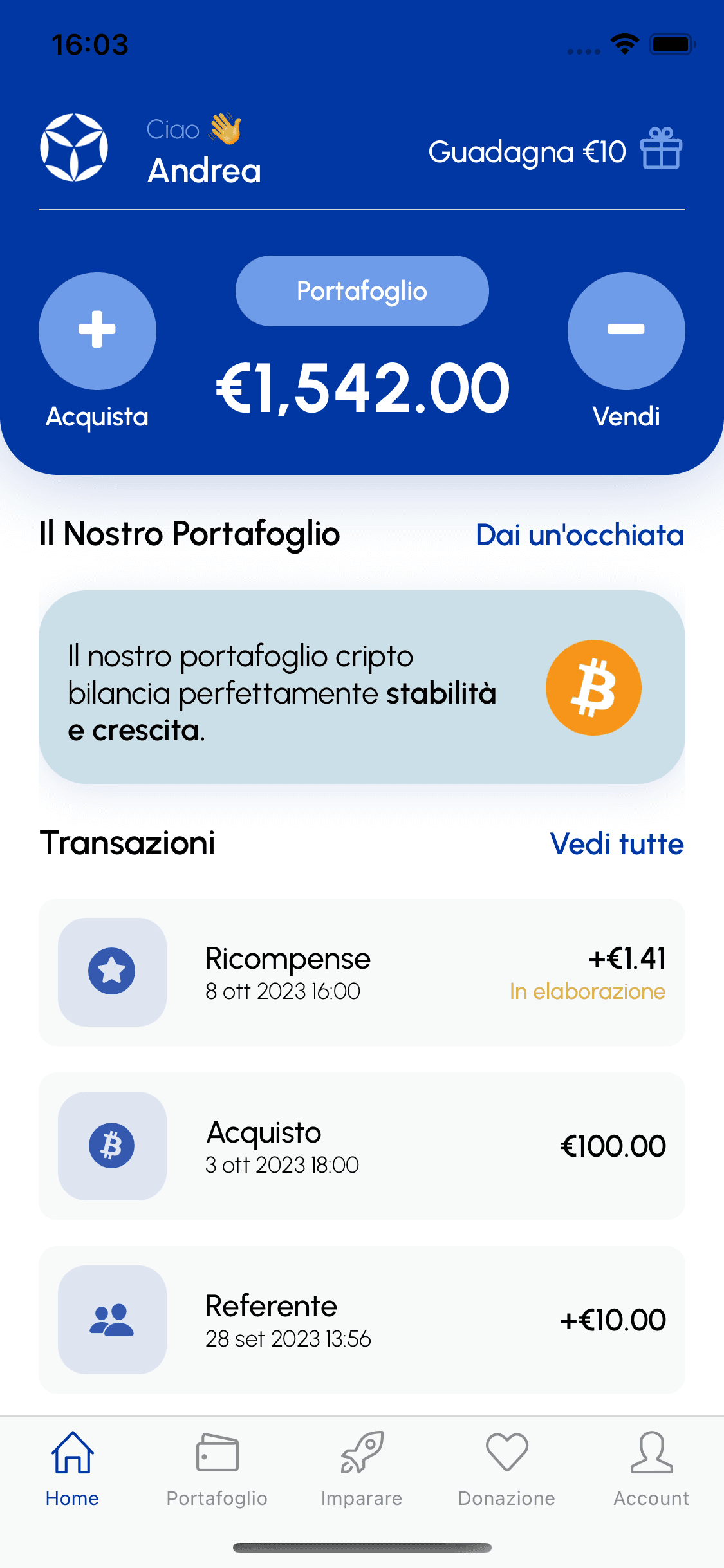 L'app semplice di cui hai bisogno per i tuoi primi passi nel mondo delle criptovalute