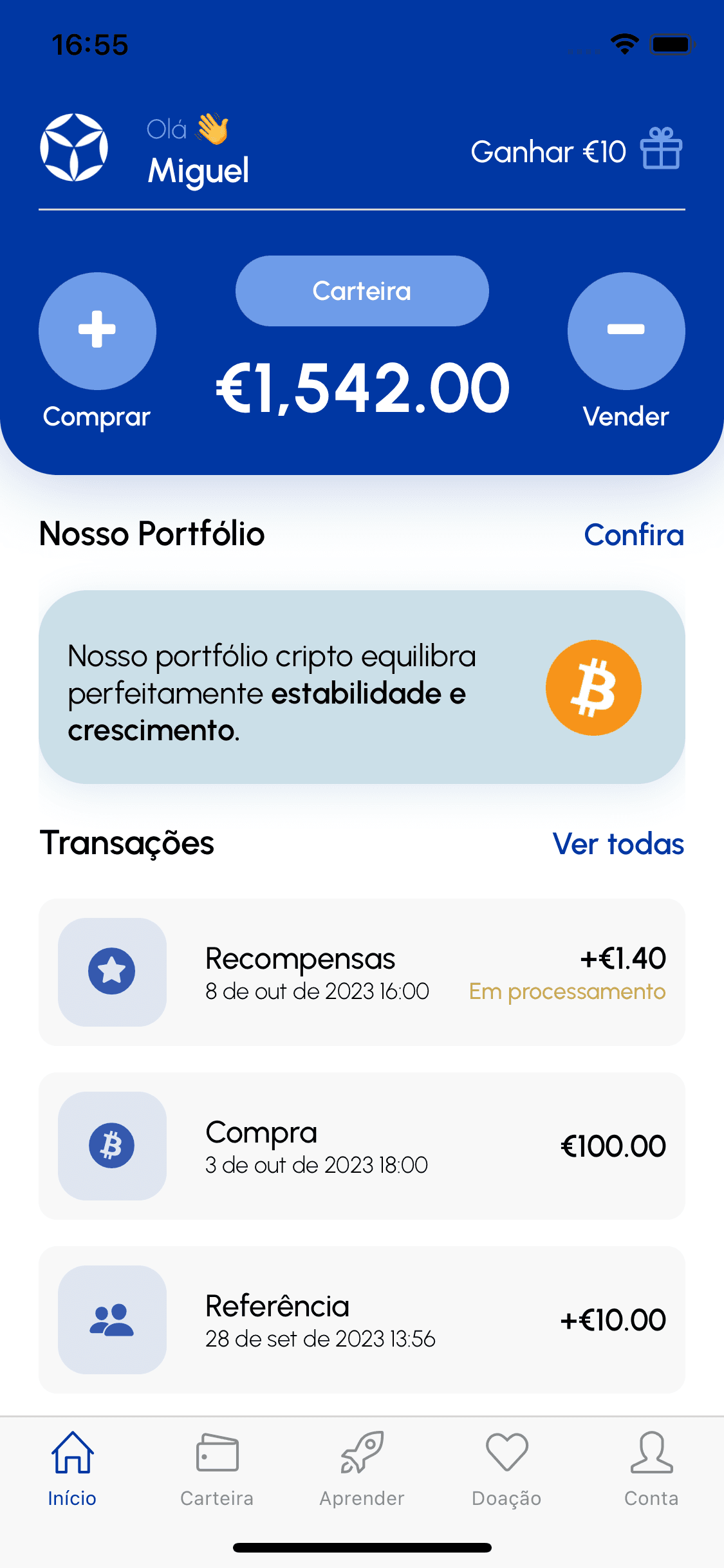 O aplicativo simples que você precisa para seus primeiros passos no mundo das criptomoedas